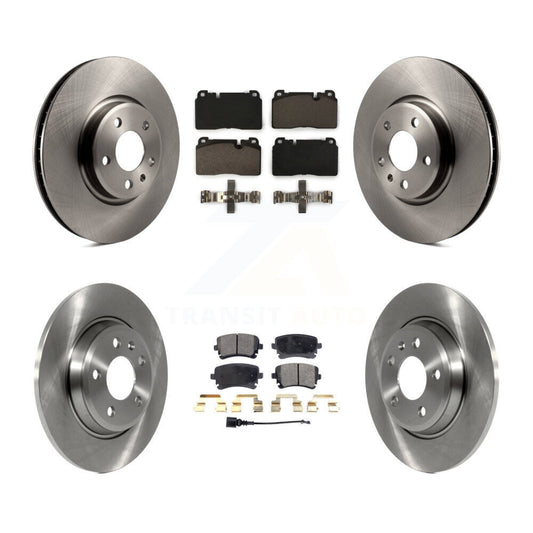 [Avant + Arrière] Kit de Disque et plaquette (céramique) de frein pour 2016 Audi Q5 FLEX engine K8T-103116
