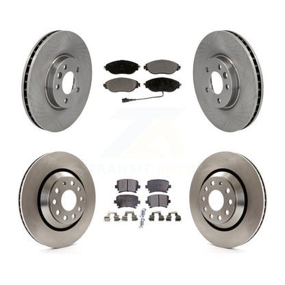 [Avant + Arrière] Kit de Disque et plaquette (céramique) de frein pour Volkswagen CC AWD K8T-103119