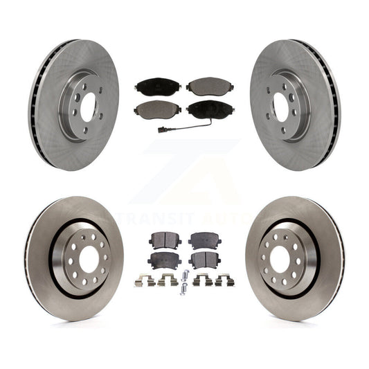 [Avant + Arrière] Kit de Disque et plaquette (céramique) de frein pour Volkswagen CC AWD K8T-103119