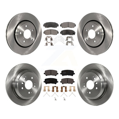 [Avant + Arrière] Kit de Disque et plaquette (céramique) de frein pour 2019-2022 Honda Passport K8T-103121