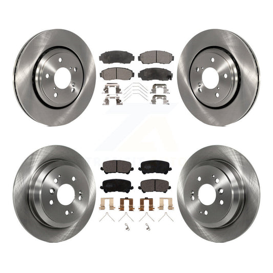 [Avant + Arrière] Kit de Disque et plaquette (céramique) de frein pour 2019-2022 Honda Passport K8T-103121