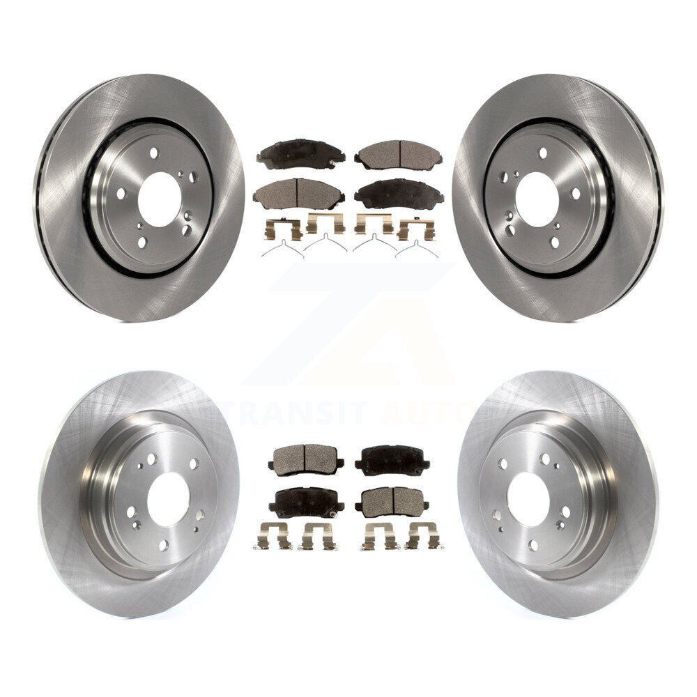 [Avant + Arrière] Kit de Disque et plaquette (céramique) de frein pour Acura MDX K8T-103122