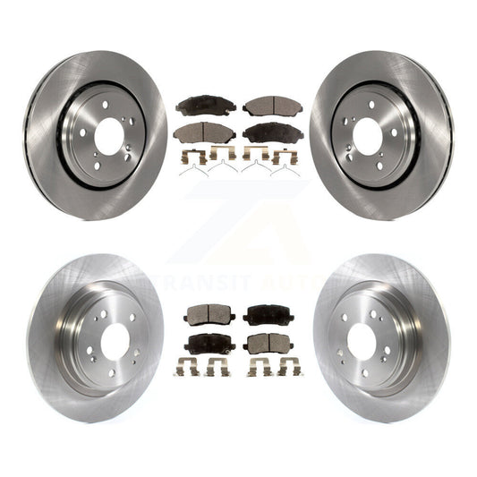 [Avant + Arrière] Kit de Disque et plaquette (céramique) de frein pour Acura MDX K8T-103122