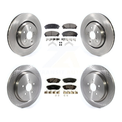 [Avant + Arrière] Kit de Disque et plaquette (céramique) de frein pour Lexus RX350 RX450h RX350L RX450hL K8T-103134