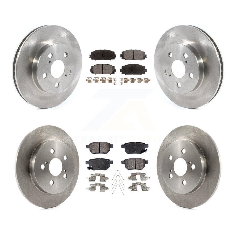 [Avant + Arrière] Kit de Disque et plaquette (céramique) de frein pour Toyota Prius Corolla Prime K8T-103137
