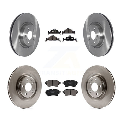 [Avant + Arrière] Kit de Disque et plaquette (céramique) de frein pour Audi Q5 A5 Quattro A4 A6 Sportback allroad K8T-103140