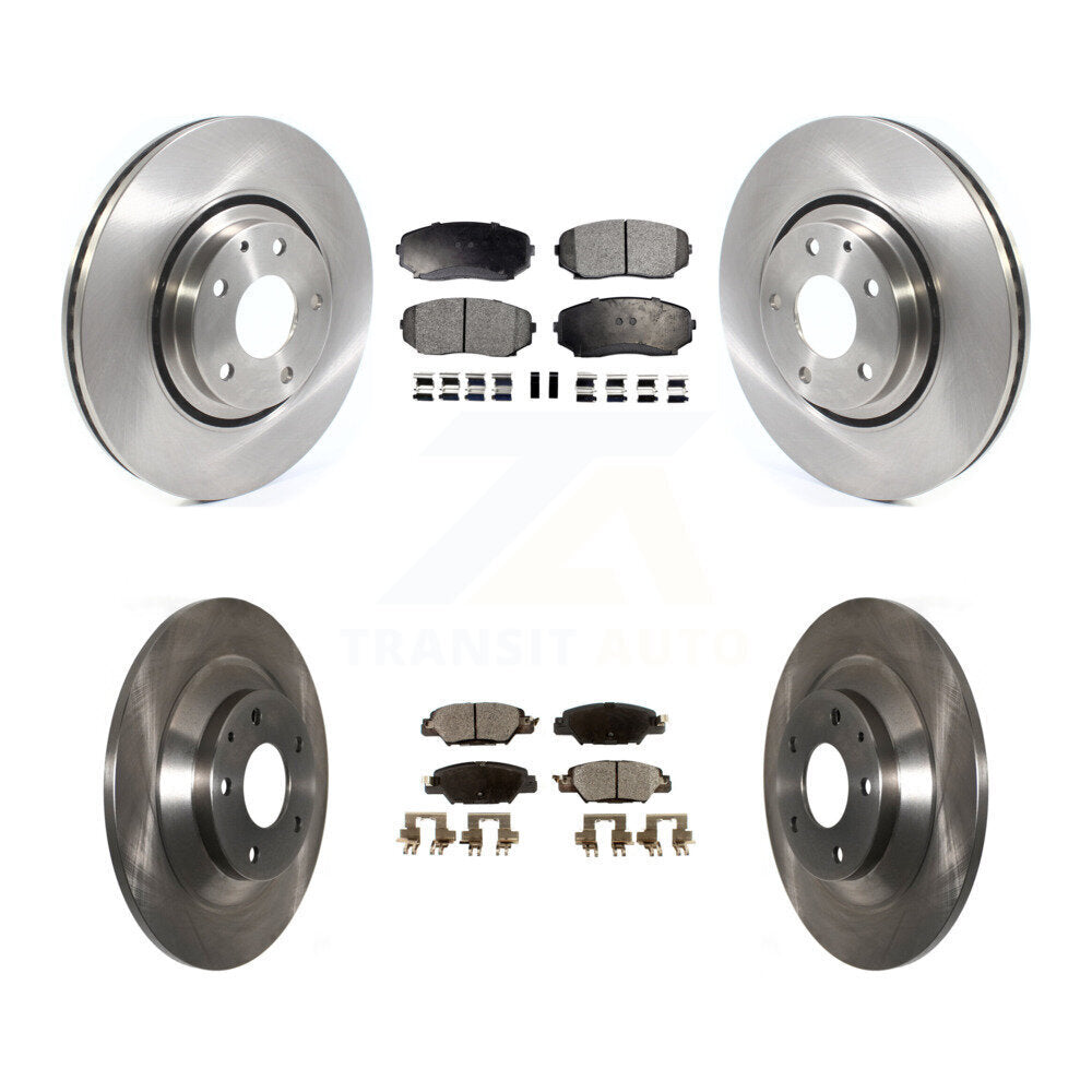 [Avant + Arrière] Kit de Disque et plaquette (céramique) de frein pour 2019-2022 Mazda CX-5 Turbocharged K8T-103142