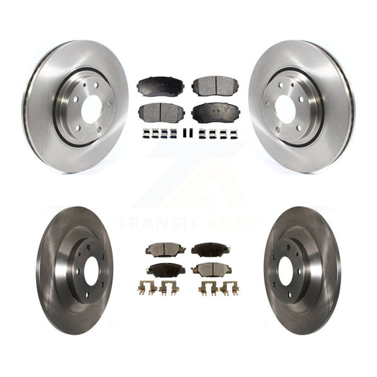 [Avant + Arrière] Kit de Disque et plaquette (céramique) de frein pour 2019-2022 Mazda CX-5 Turbocharged K8T-103142
