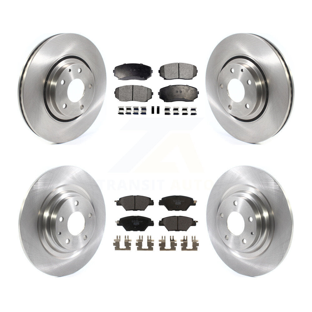 [Avant + Arrière] Kit de Disque et plaquette (céramique) de frein pour 2016-2022 Mazda CX-9 K8T-103143