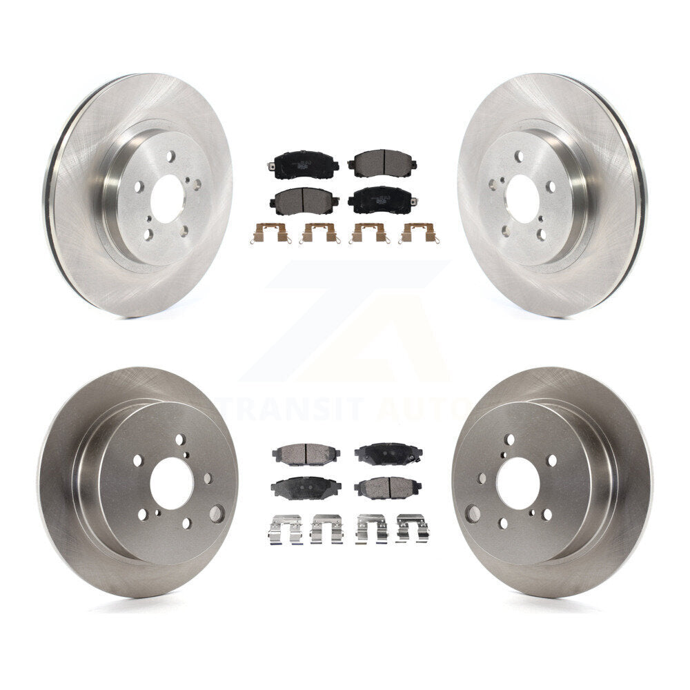 [Avant + Arrière] Kit de Disque et plaquette (céramique) de frein pour Subaru Crosstrek Impreza K8T-103144