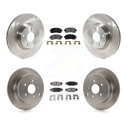[Avant + Arrière] Kit de Disque et plaquette (céramique) de frein pour 2017-2021 Subaru Impreza avec 276mm Diameter Rotor K8T-103146 par Transit Auto