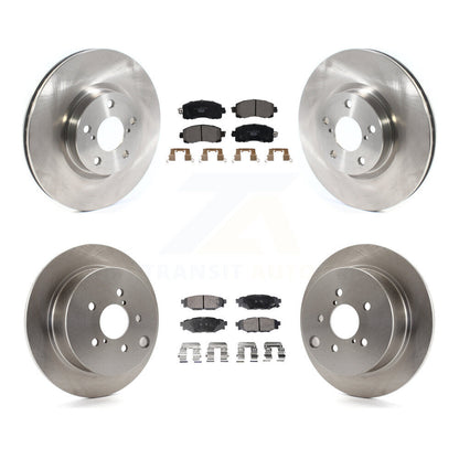 [Avant + Arrière] Kit de Disque et plaquette (céramique) de frein pour 2017-2021 Subaru Impreza avec 276mm Diameter Rotor K8T-103146