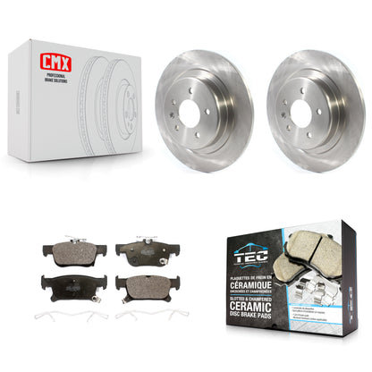[Arrière] Kit de Disque et plaquette (céramique) de frein pour 2016-2018 Buick Envision avec 315mm Diameter Rotor K8T-103151