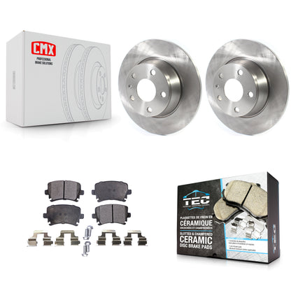 [Arrière] Kit de Disque et plaquette (céramique) de frein pour Audi TT Quattro avec 286mm Diameter Rotor K8T-103158