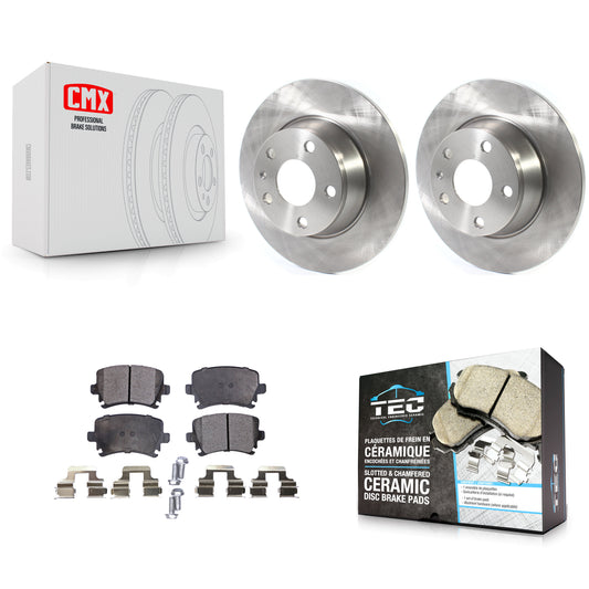 [Arrière] Kit de Disque et plaquette (céramique) de frein pour Audi TT Quattro avec 286mm Diameter Rotor K8T-103158