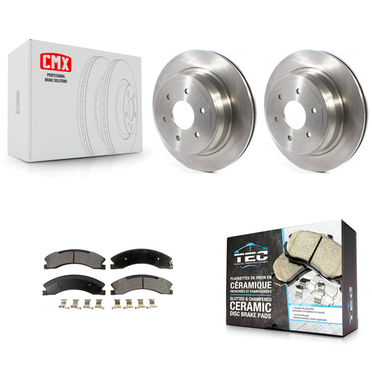 [Arrière] Kit de Disque et plaquette (céramique) de frein pour 2016-2022 Nissan TITAN XD K8T-103161