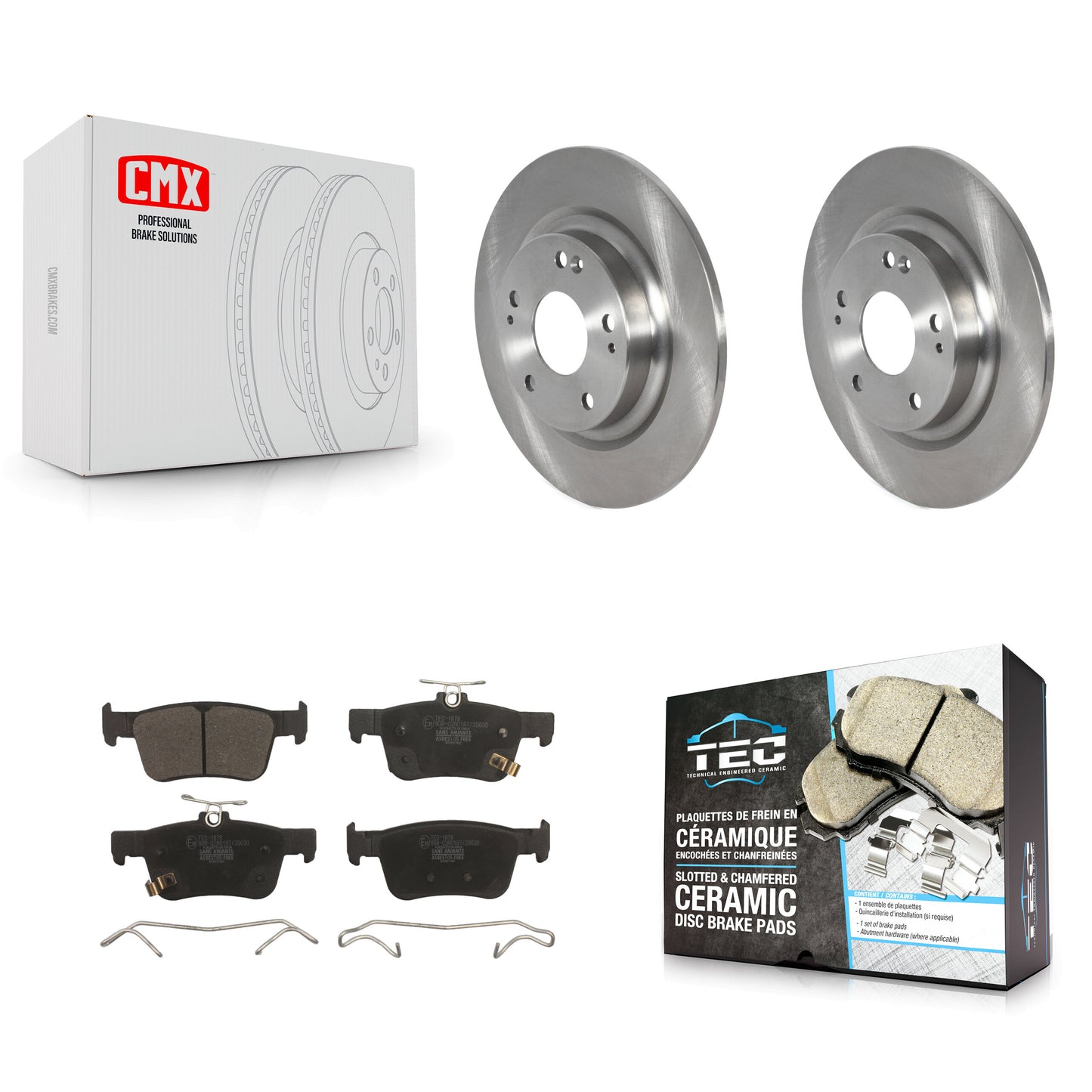 [Arrière] Disque et plaquette de frein pour Honda Civic K8T-103168