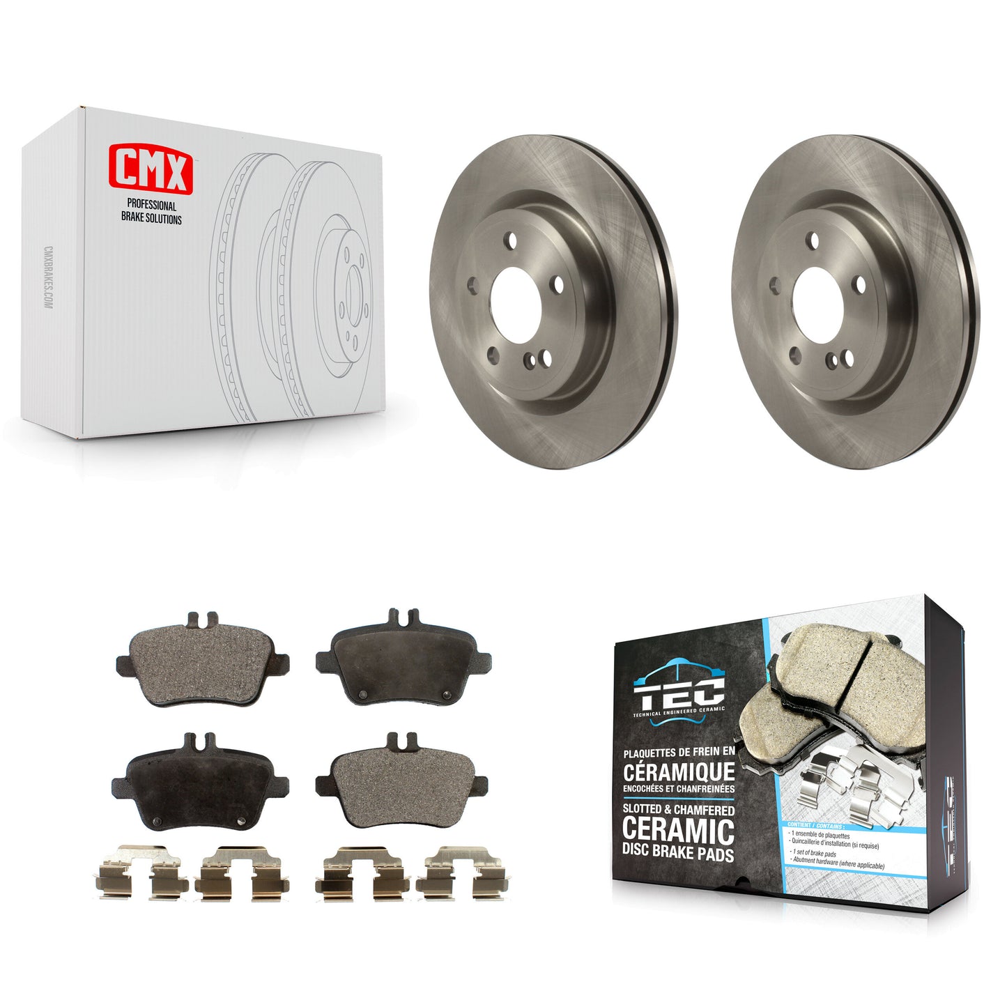 [Arrière] Kit de Disque et plaquette (céramique) de frein pour Mercedes-Benz GLA250 CLA250 INFINITI QX30 K8T-103169