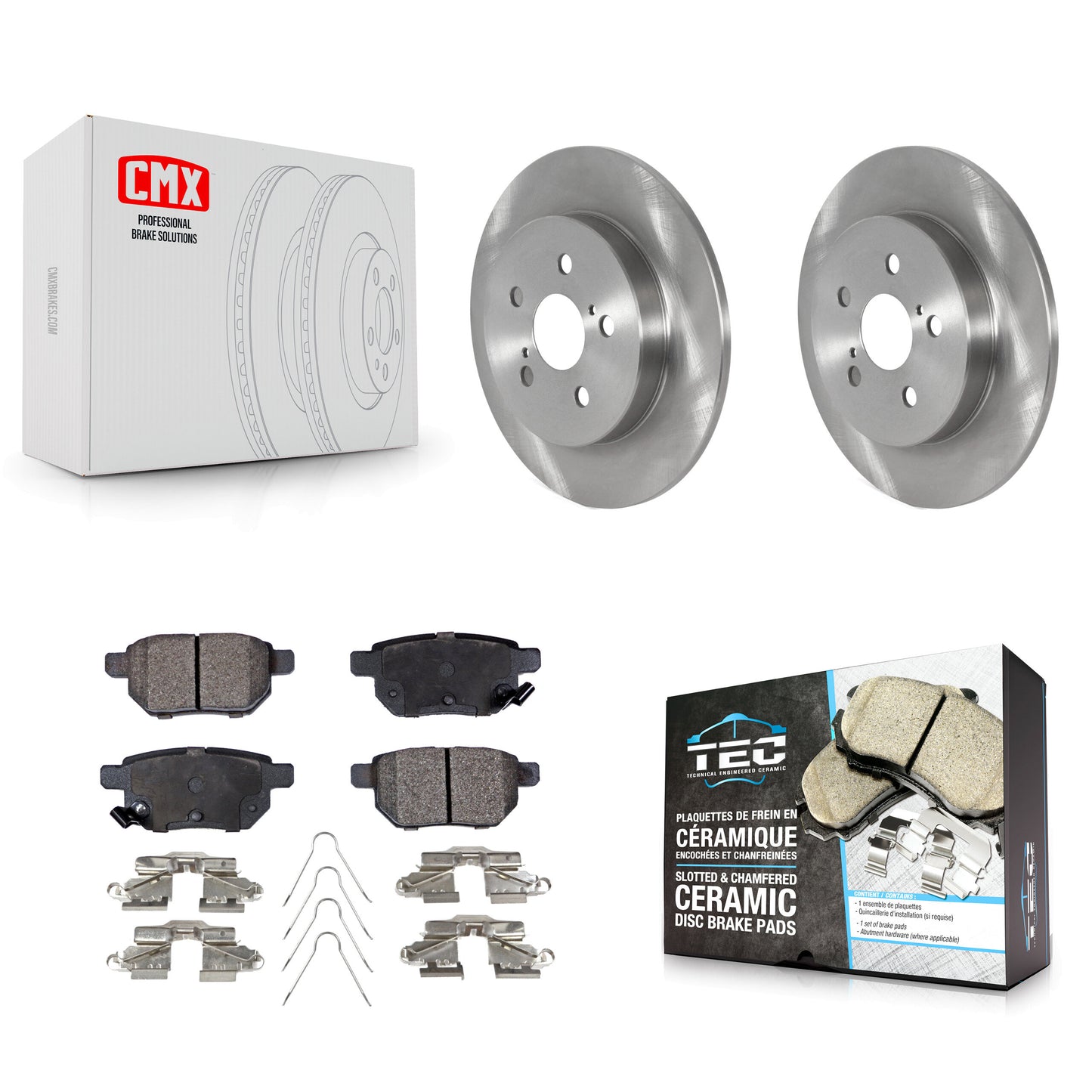 [Arrière] Disque et plaquette de frein pour 2019 Toyota Corolla 2.0L With Manual Parking K8T-103171