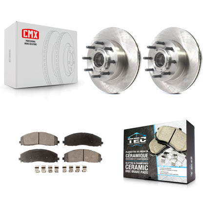 [Avant] Kit de Disque et plaquette (céramique) de frein pour Ford F-250 Super Duty F-350 K8T-103175