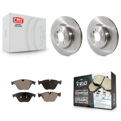 [Avant] Kit de Disque et plaquette (céramique) de frein pour BMW 535i xDrive 640i Gran Coupe 535d ActiveHybrid 5 K8T-103182