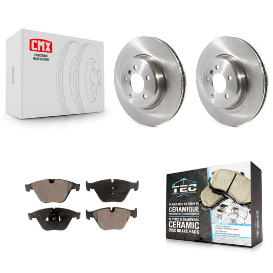 [Avant] Kit de Disque et plaquette (céramique) de frein pour BMW 535i xDrive 640i Gran Coupe 535d ActiveHybrid 5 K8T-103182