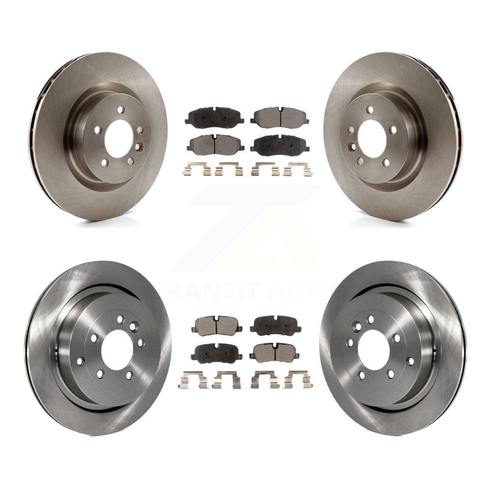 [Avant + Arrière] Kit de Disque et plaquette (céramique) de frein pour 2006-2007 Land Rover Range Sport Supercharged K8T-103188