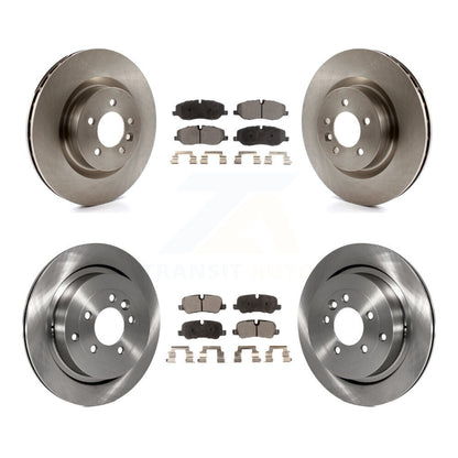 [Avant + Arrière] Kit de Disque et plaquette (céramique) de frein pour 2006-2007 Land Rover Range Sport Supercharged K8T-103188