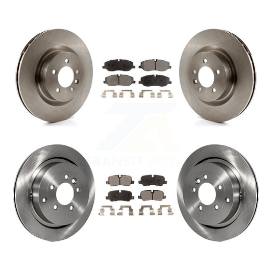 [Avant + Arrière] Kit de Disque et plaquette (céramique) de frein pour 2006-2007 Land Rover Range Sport Supercharged K8T-103188