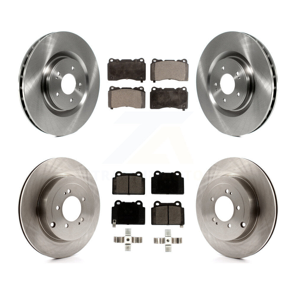 [Avant + Arrière] Kit de Disque et plaquette (céramique) de frein pour Mitsubishi Lancer K8T-103190
