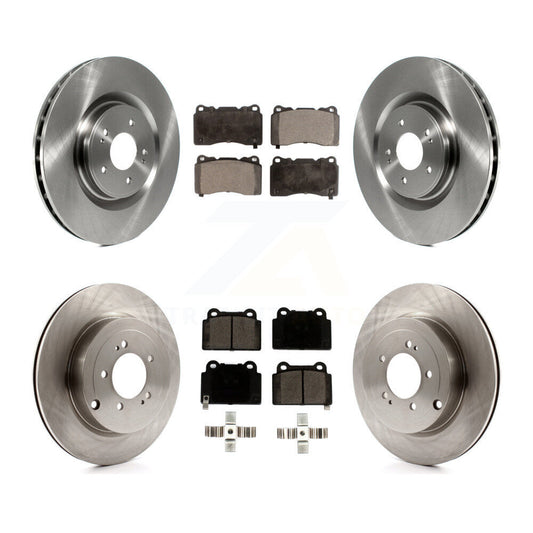 [Avant + Arrière] Kit de Disque et plaquette (céramique) de frein pour Mitsubishi Lancer K8T-103190