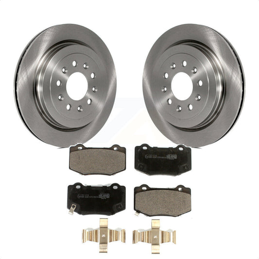 [Arrière] Kit de Disque et plaquette (céramique) de frein pour 2016-2017 Cadillac ATS V K8T-103197 par Transit Auto