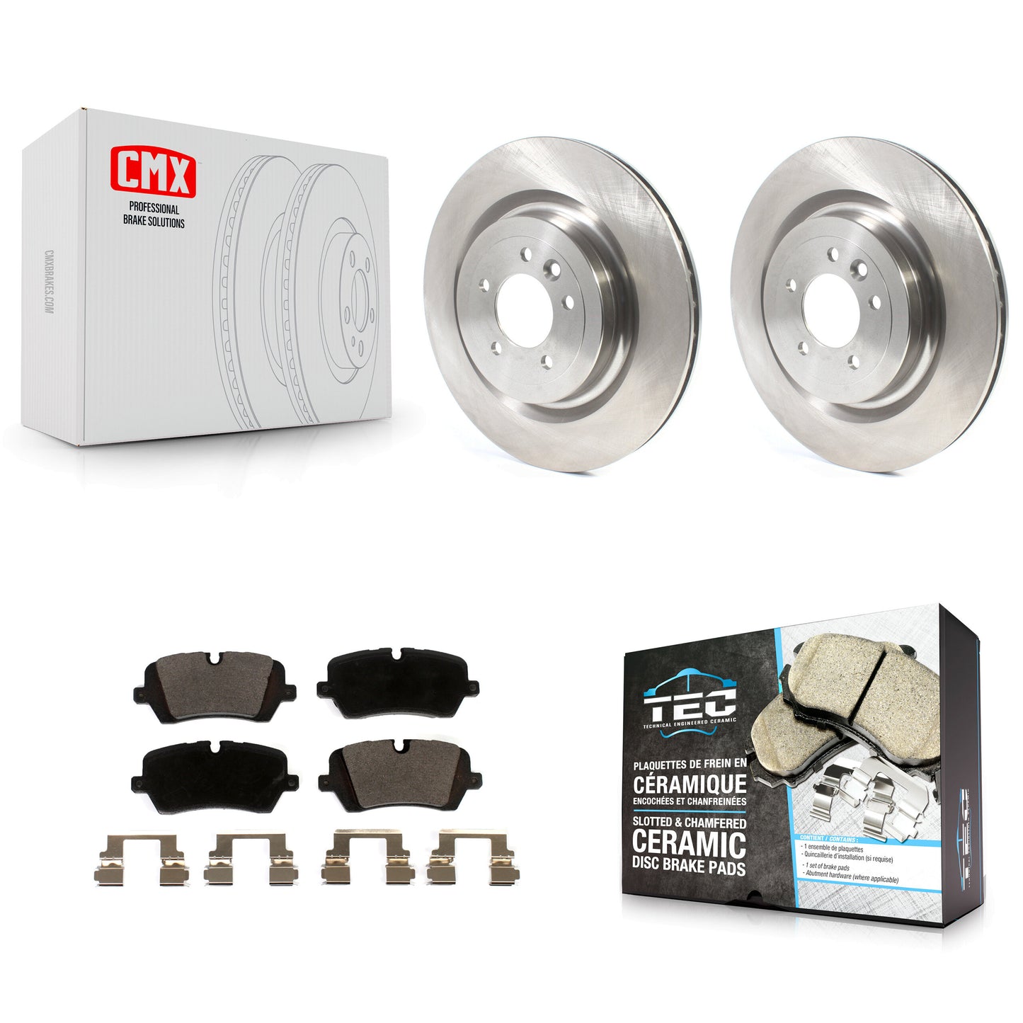 [Arrière] Kit de Disque et plaquette (céramique) de frein pour Land Rover Range Sport K8T-103203