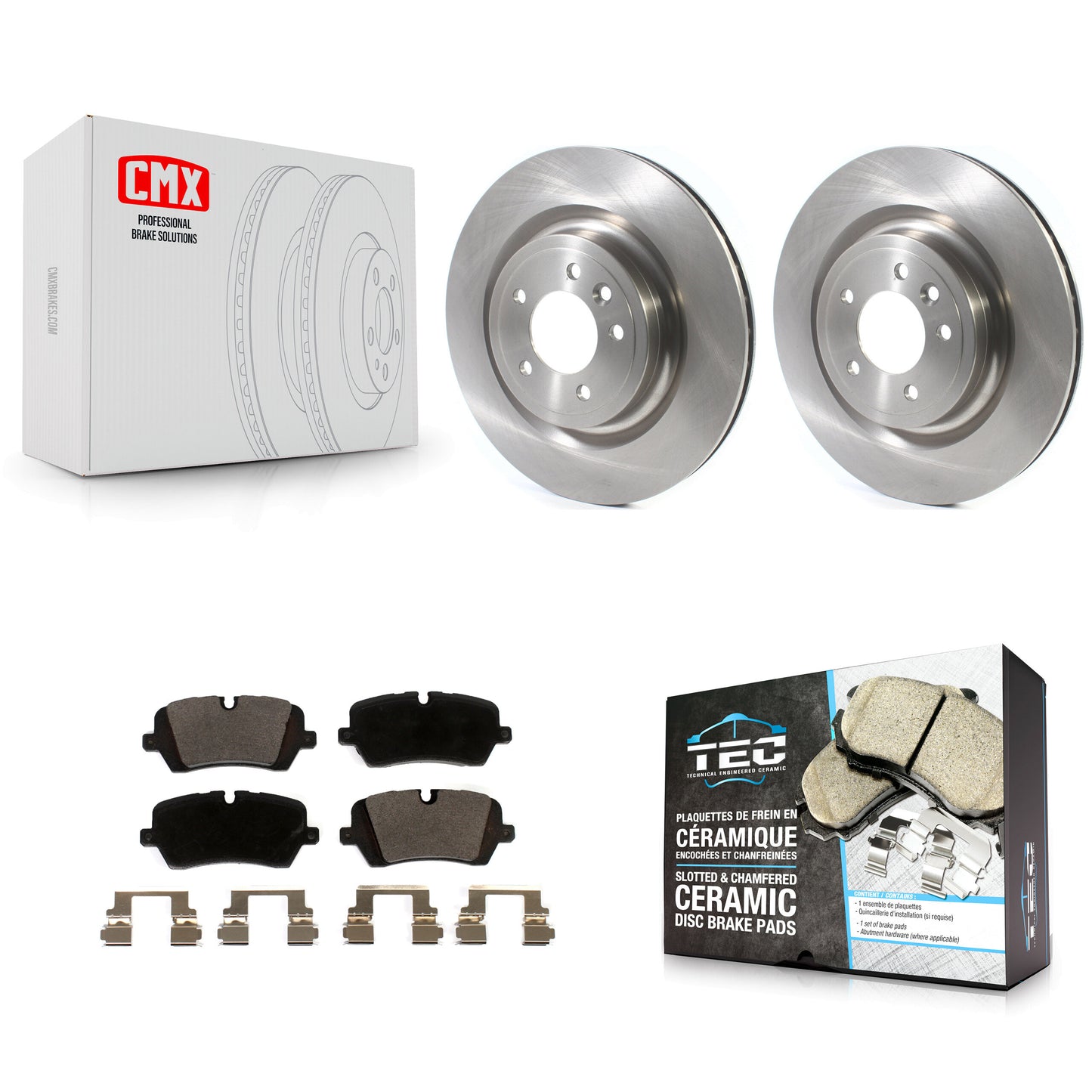 [Arrière] Kit de Disque et plaquette (céramique) de frein pour Land Rover Range Sport Discovery K8T-103204
