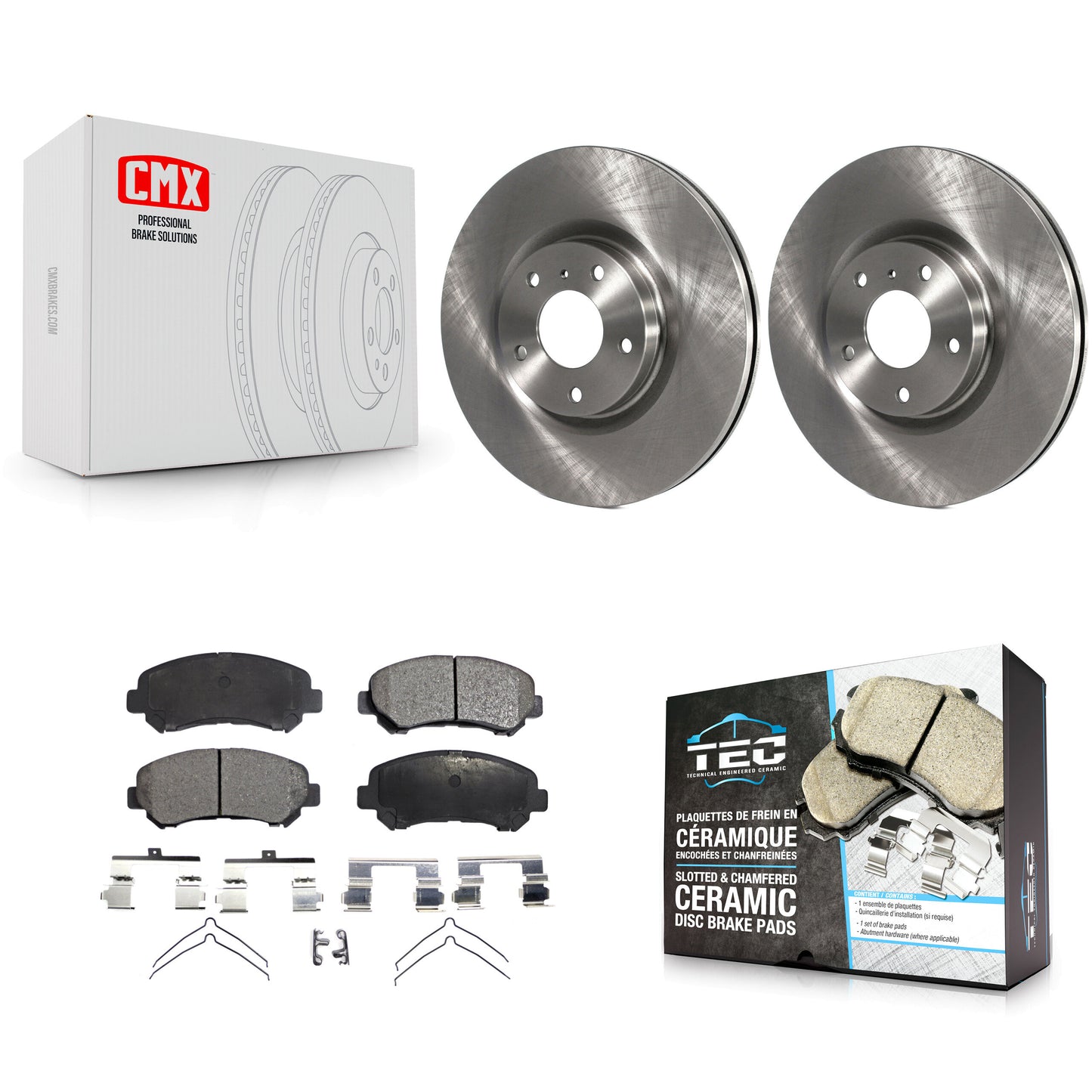[Avant] Kit de Disque et plaquette (céramique) de frein pour Nissan Maxima K8T-103208