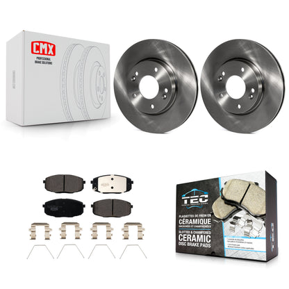 [Avant] Kit de Disque et plaquette (céramique) de frein pour Kia Soul Hyundai Kona Forte Elantra GT Seltos Forte5 K8T-103209