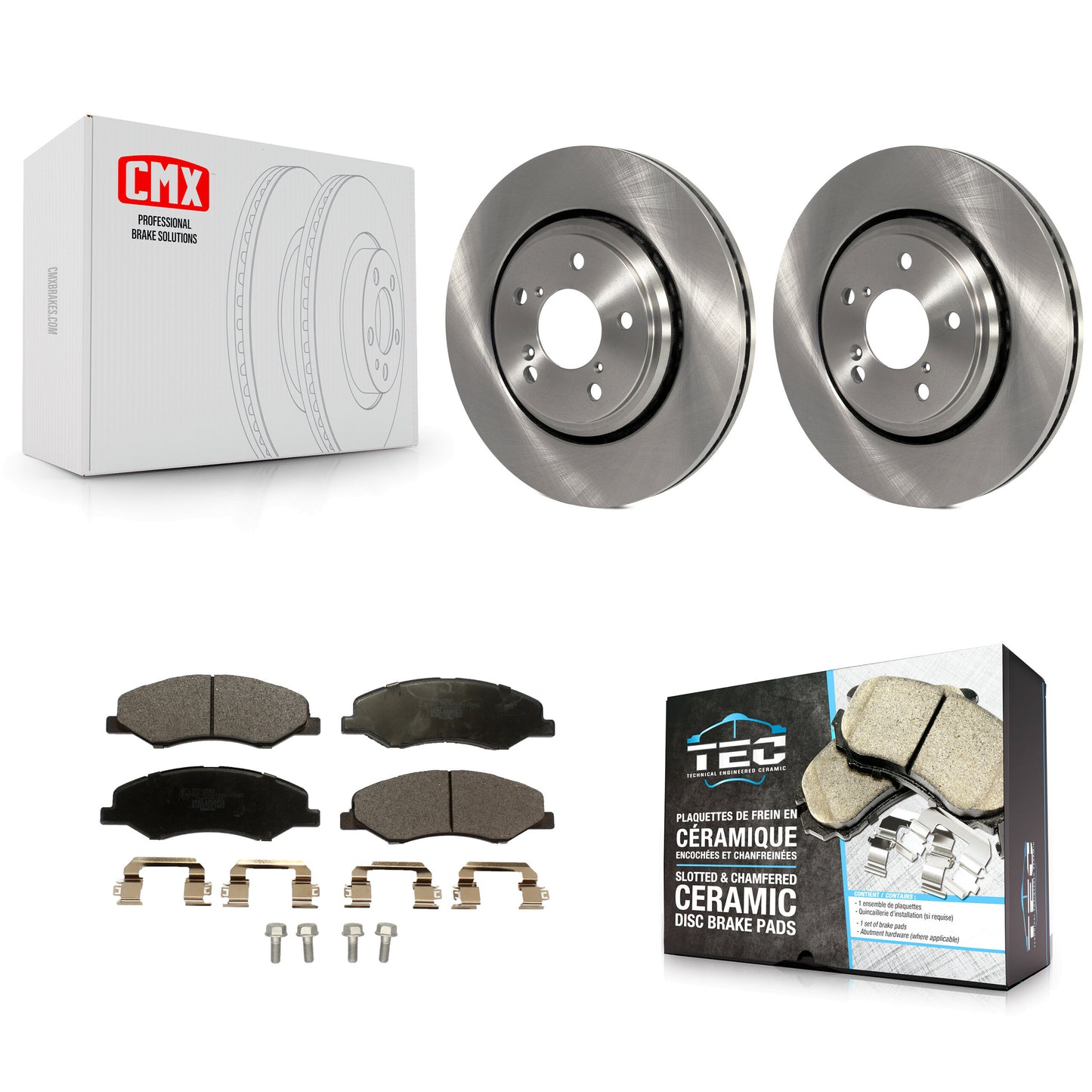 [Avant] Kit de Disque et plaquette (céramique) de frein pour 2018-2023 Honda Odyssey K8T-103211