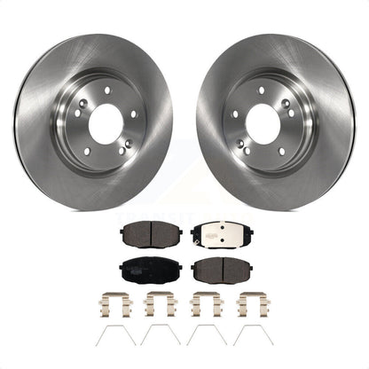 [Avant] Kit de Disque et plaquette (céramique) de frein pour 2020 Kia Forte 1.6L K8T-103213 par Transit Auto