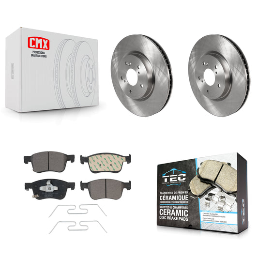 [Avant] Kit de Disque et plaquette (céramique) de frein pour Honda Accord Acura Civic Integra K8T-103215