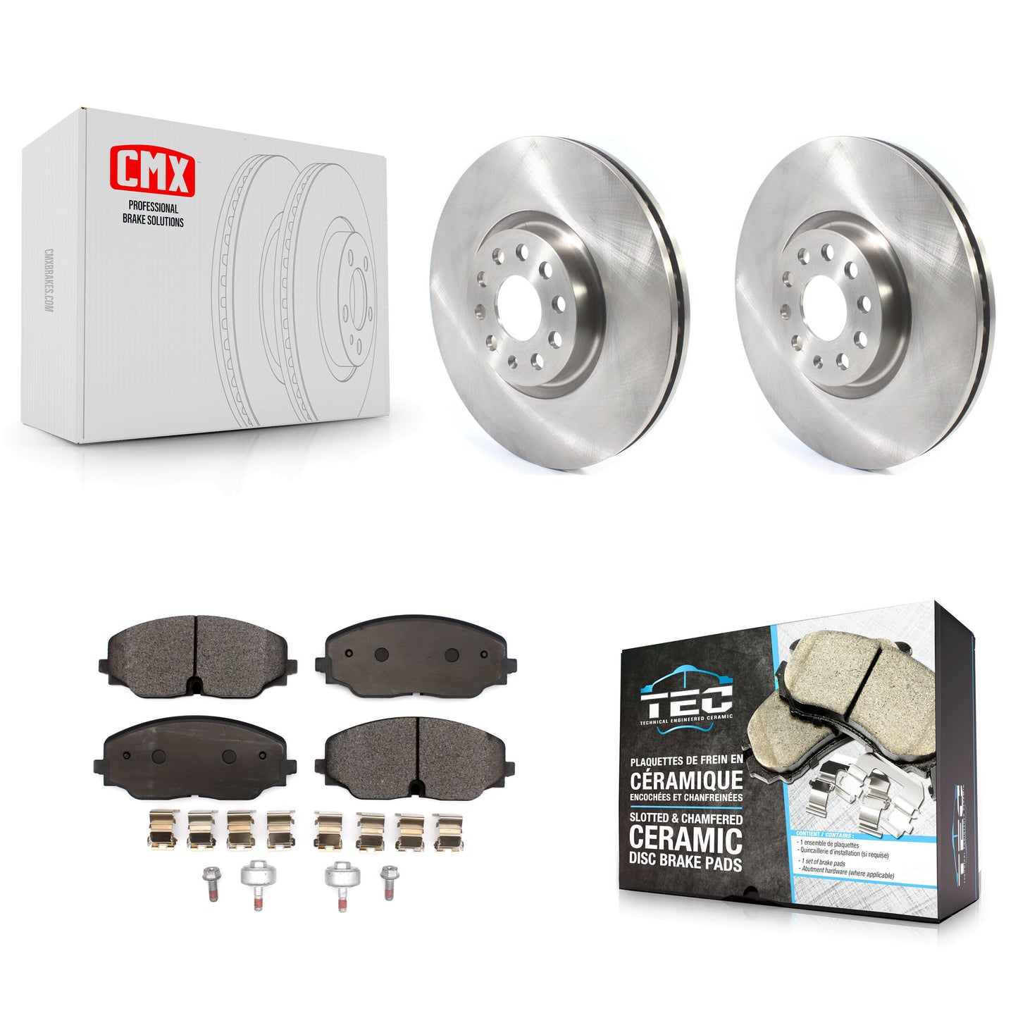 [Avant] Kit de Disque et plaquette (céramique) de frein pour Volkswagen Atlas Cross Sport K8T-103217
