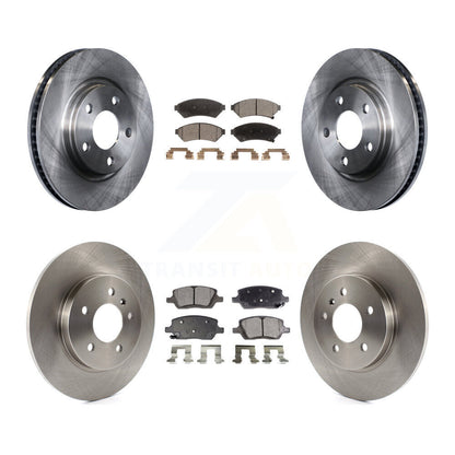 [Avant + Arrière] Kit de Disque et plaquette (céramique) de frein pour 2005 Chevrolet Uplander Buick Terraza Saturn Relay FWD K8T-103220