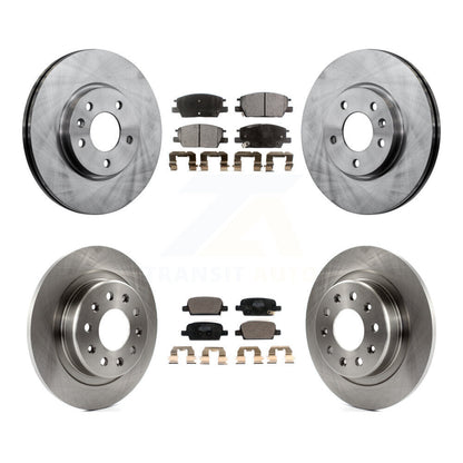 [Avant + Arrière] Kit de Disque et plaquette (céramique) de frein pour 2016-2020 Chevrolet Malibu avec Manual Parking K8T-103222