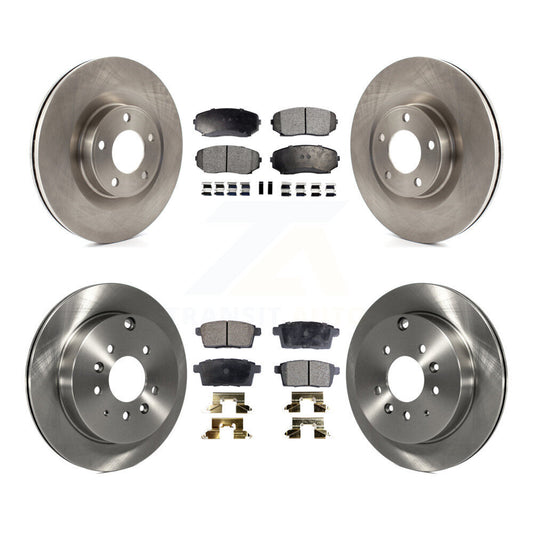 [Avant + Arrière] Kit de Disque et plaquette (céramique) de frein pour Ford Edge Lincoln MKX K8T-103224