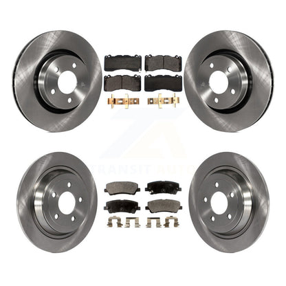 [Avant + Arrière] Kit de Disque et plaquette (céramique) de frein pour 2015 Ford Mustang V6 avec Brembo Brakes K8T-103225