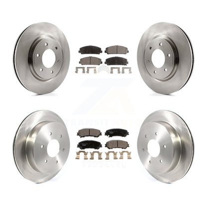 [Avant + Arrière] Kit de Disque et plaquette (céramique) de frein pour 2017-2023 Nissan TITAN K8T-103228