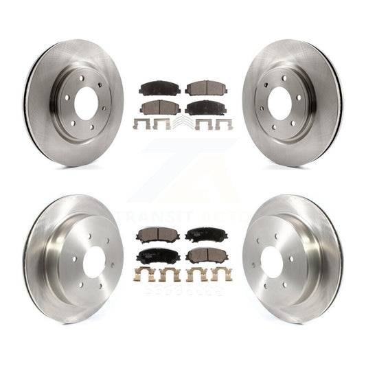 [Avant + Arrière] Kit de Disque et plaquette (céramique) de frein pour 2017-2023 Nissan TITAN K8T-103228