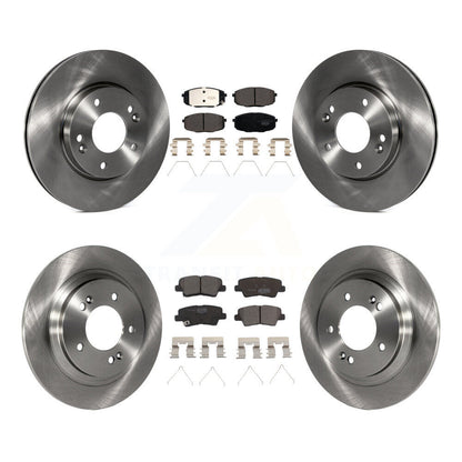 [Avant + Arrière] Kit de Disque et plaquette (céramique) de frein pour Hyundai Elantra GT Kia Forte Forte5 avec Electric Parking K8T-103230