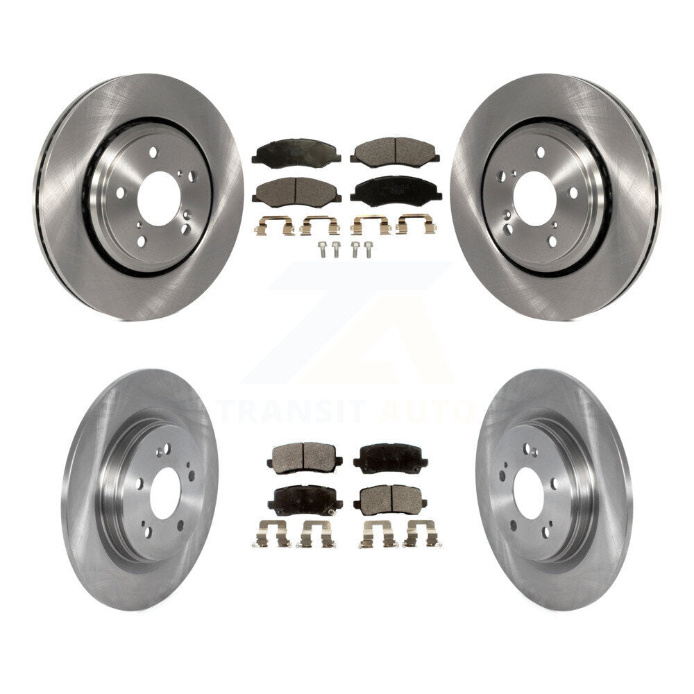 [Avant + Arrière] Kit de Disque et plaquette (céramique) de frein pour 2018-2023 Honda Odyssey K8T-103233