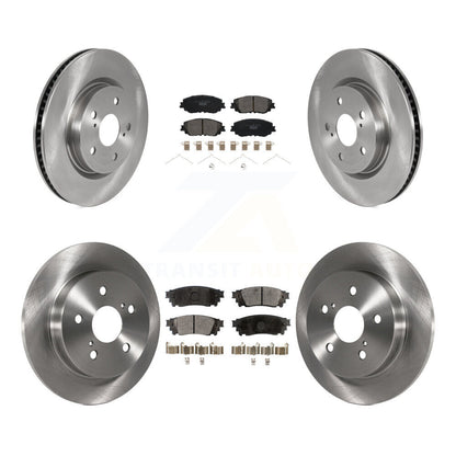 [Avant + Arrière] Kit de Disque et plaquette (céramique) de frein pour Toyota Camry RAV4 Lexus ES350 Avalon ES300h UX250h UX200 C-HR Venza ES250 Corolla Cross K8T-103239