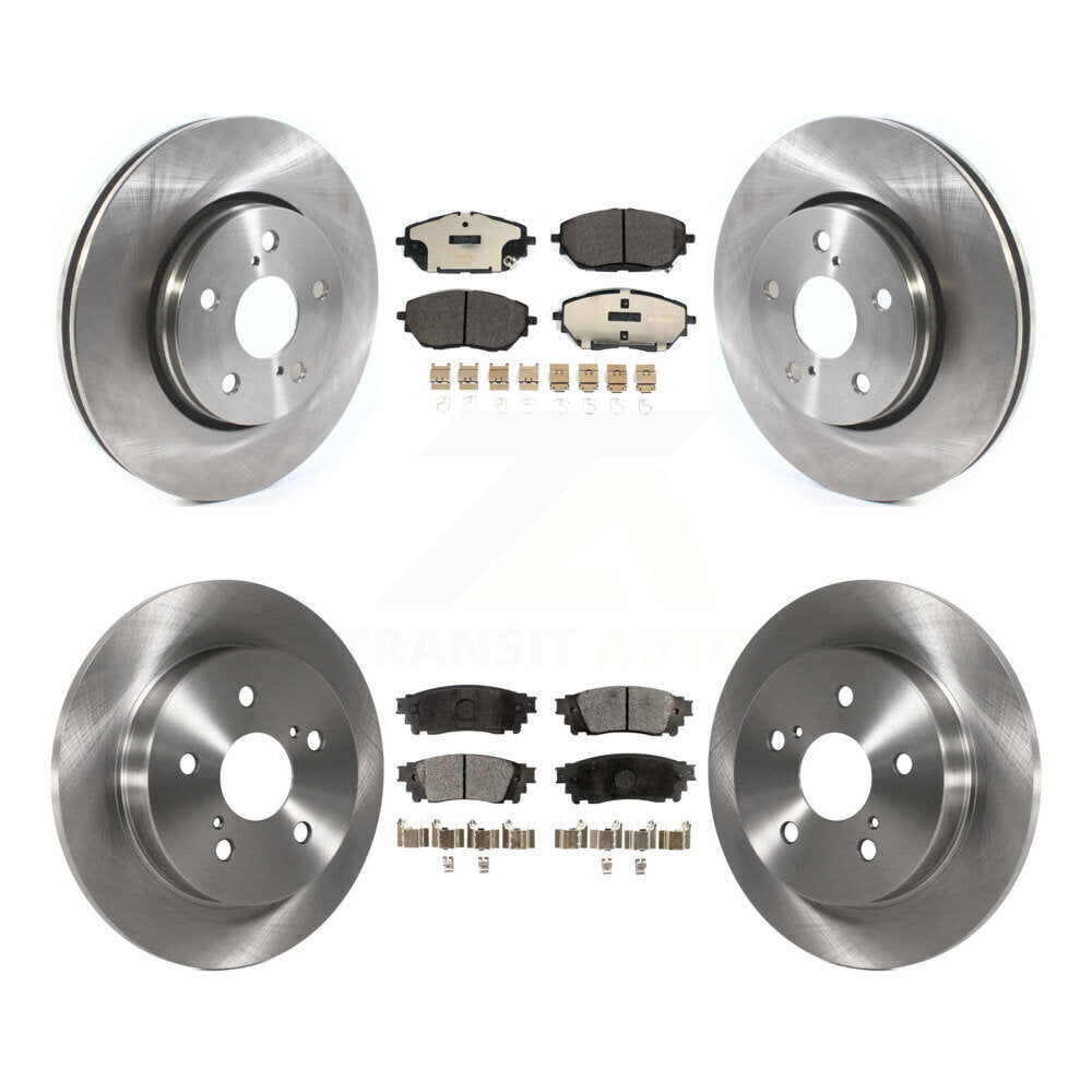 [Avant + Arrière] Kit de Disque et plaquette (céramique) de frein pour 2018 Toyota C-HR K8T-103242